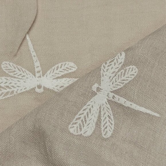 Dragonfly Motif Scarf - New - Picture 2 of 9